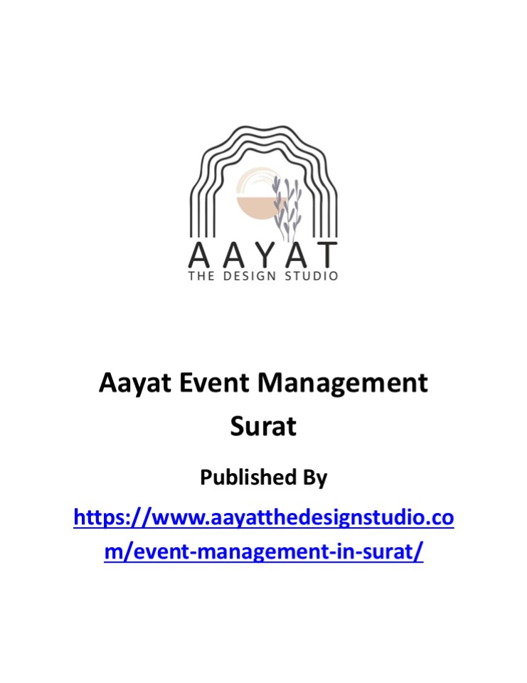 Aayat Event Management Surat