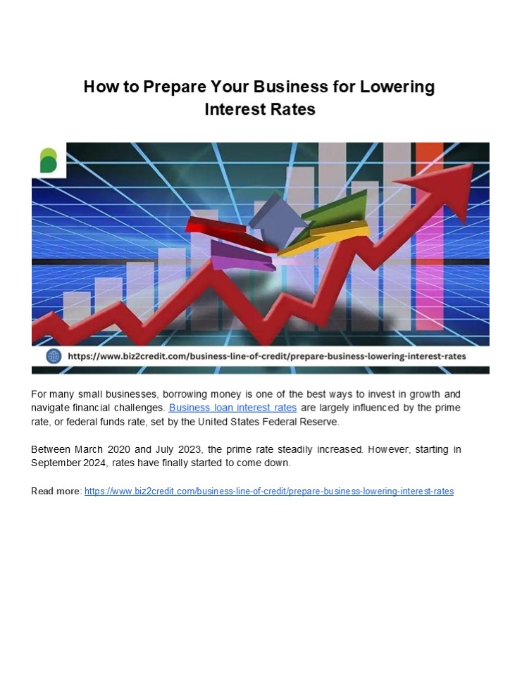 How to Prepare Your Business for Lowering Interest Rates presentation ...