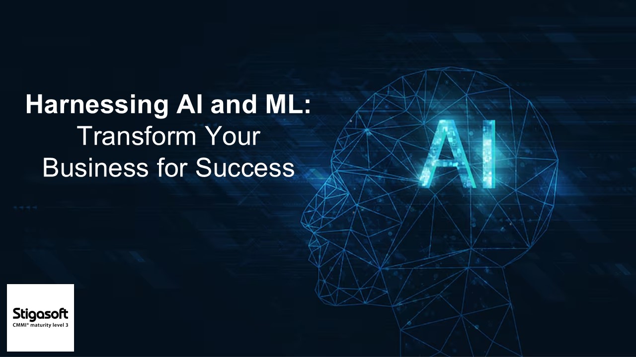 Harnessing AI and ML : Transform Your Business for Success presentation ...