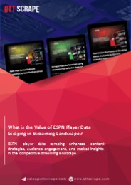Value of ESPN Player Data Scraping in Streaming Landscape