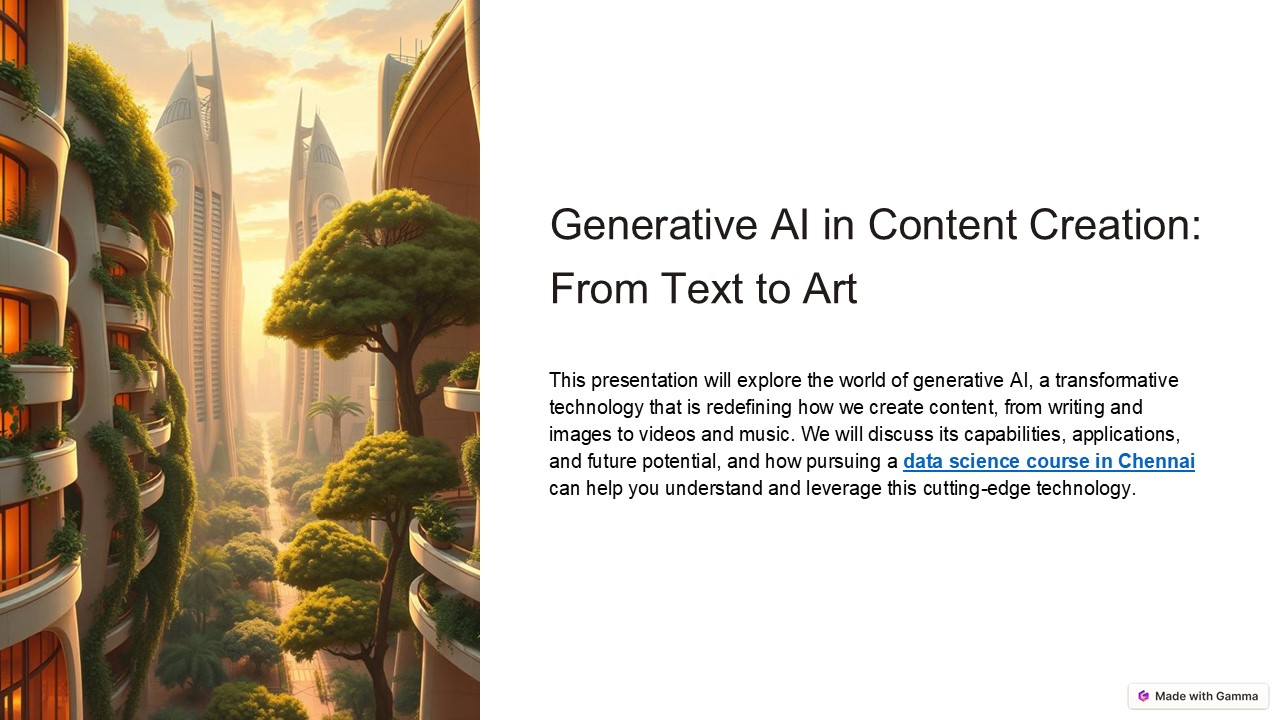 Generative AI in Content Creation: From Text to Art