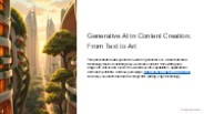 Generative AI in Content Creation: From Text to Art