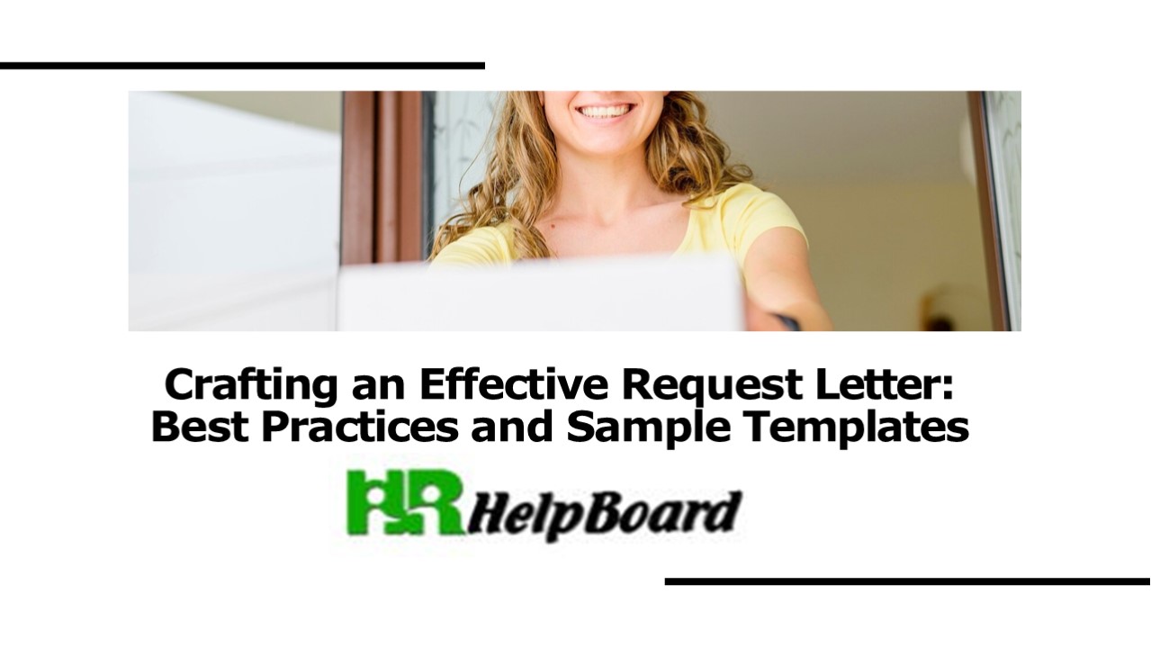 Writing a letter of request for job interview