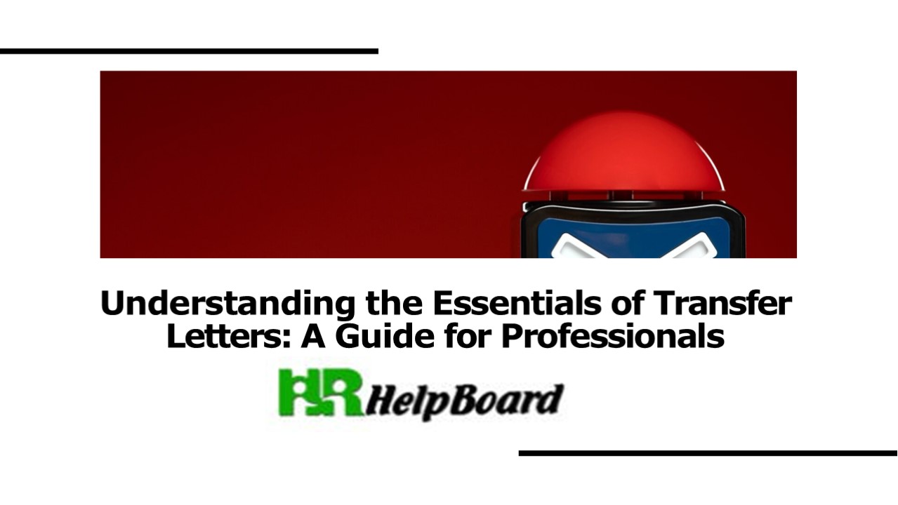 How to Write a Transfer Letter to Another Location