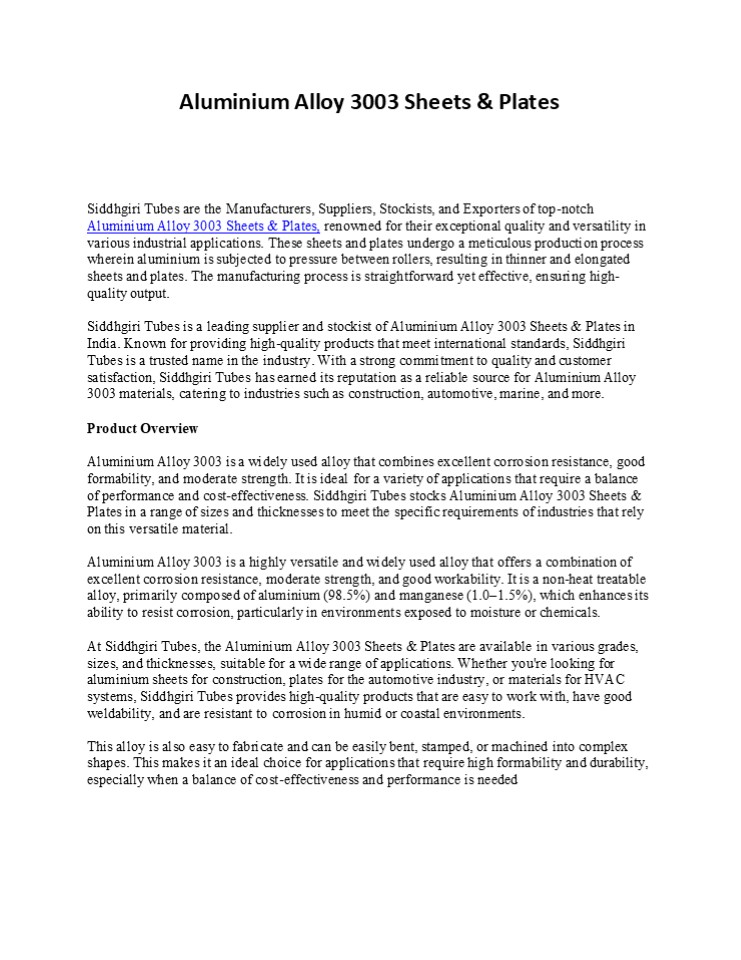 Aluminium Alloy 5083 Round Bars