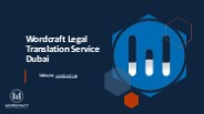 Wordcraft Legal Translation Dubai