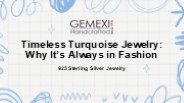 Timeless Turquoise Jewelry Why It’s Always in Fashion