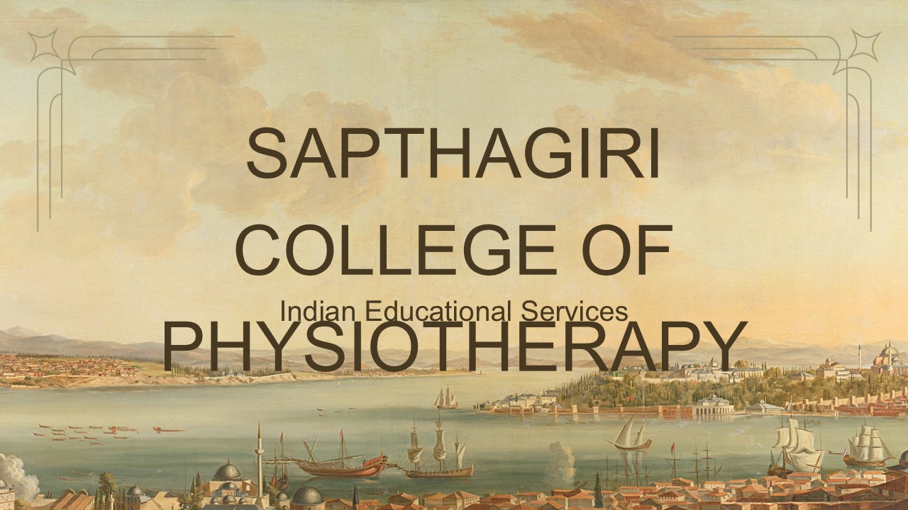 Sapthagiri College of Physiotherapy