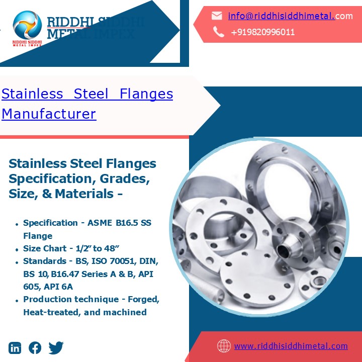 SS Flanges | Gaskets | Fasteners | Tube Fittings