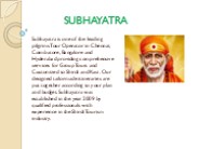 Shirdi tour package from Chennai