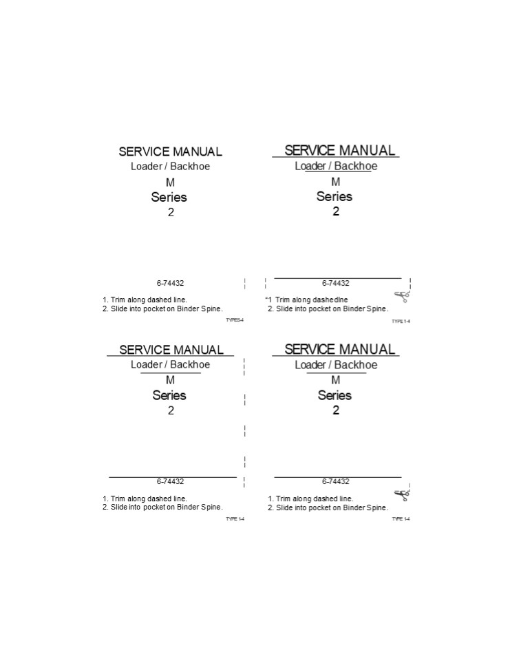 CASE 580SM+ Loader Backhoe Service Repair Manual Instant Download