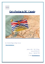 Get a Pardon in BC, Canada