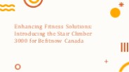 Stair Climber 3000 - BefitNow Canada