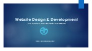 Website Design & Development