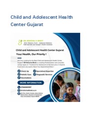 Child And Adolescent Health Center Gujarat