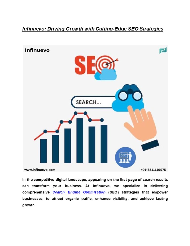 Infinuevo: Driving Growth with Cutting-Edge SEO Strategies