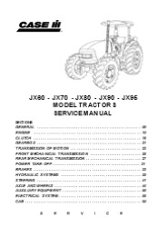 CASE IH JX70 TRACTOR Service Repair Manual Instant Download