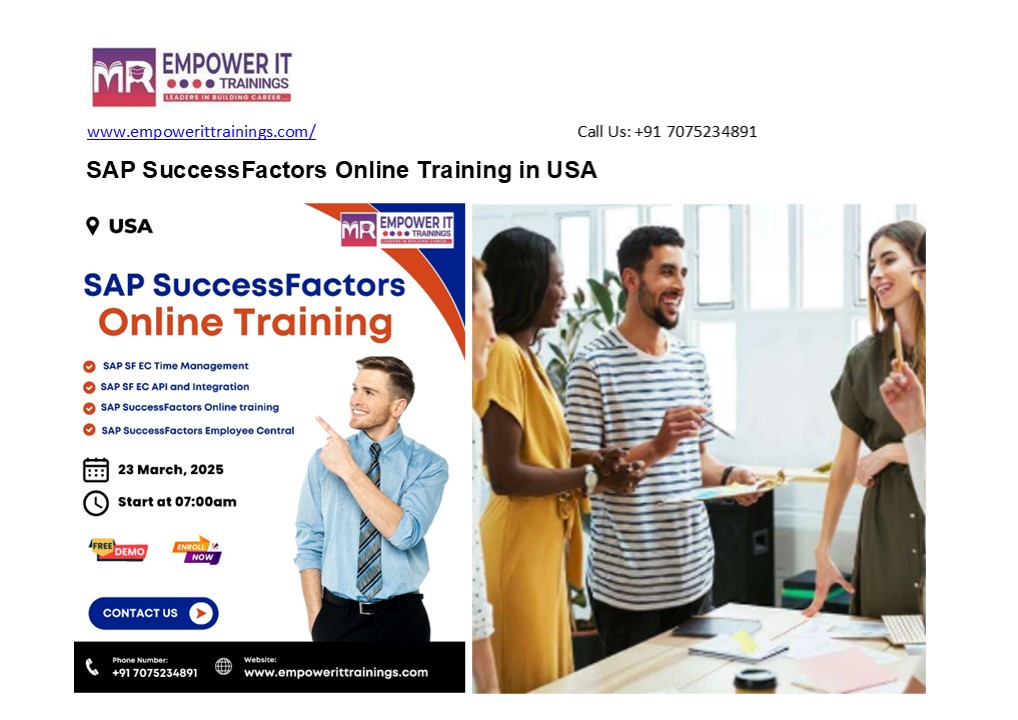 SAP SuccessFactors Online Training in USA