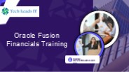Oracle Fusion Financials Training