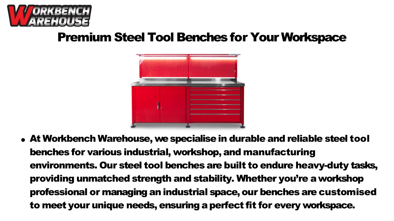 Premium Steel Tool Benches for Your Workspace