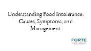 Understanding Food Intolerance: Causes, Symptoms, and Management