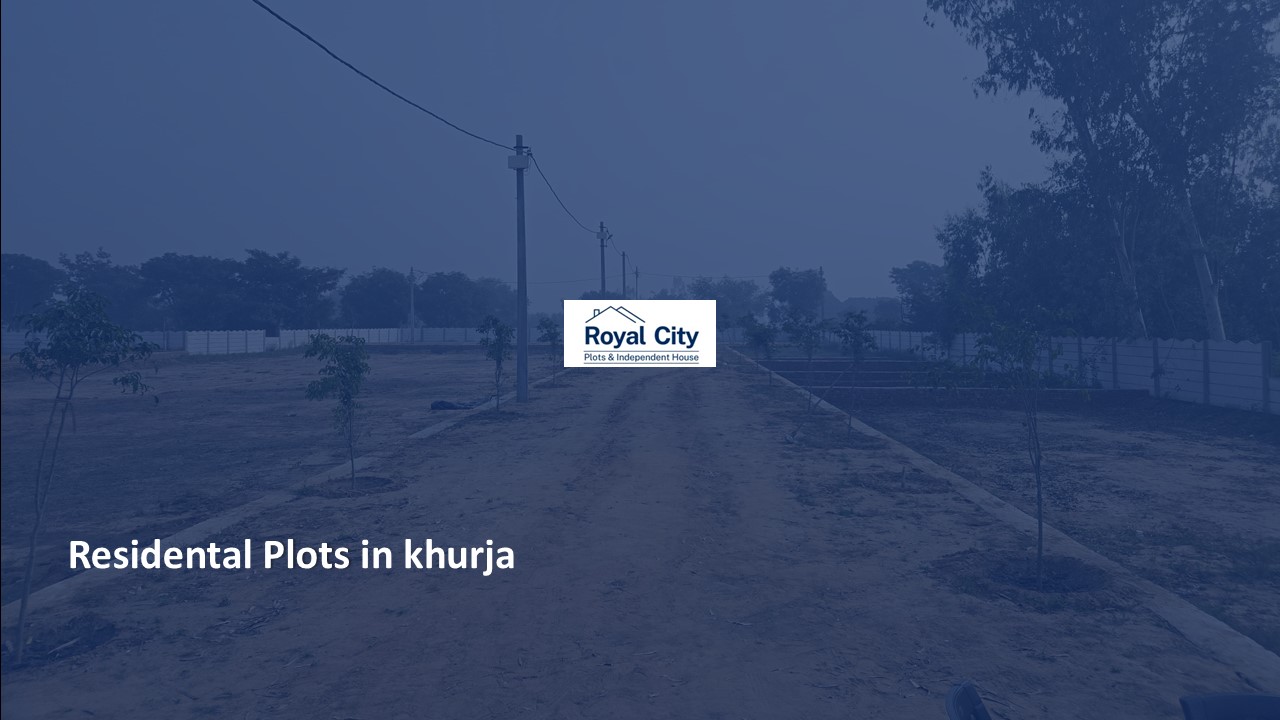 Residental plots in khurja