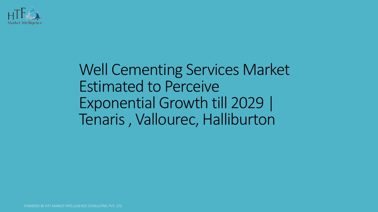 Well Cementing Services market
