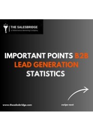 Boost your B2B lead generation with The Salesbridge !