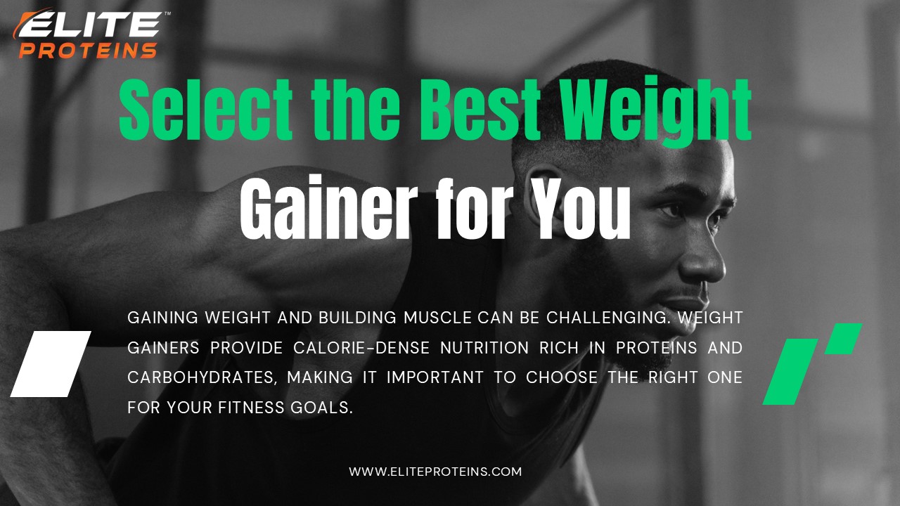 Select the Best Weight Gainer for You