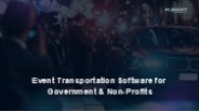 Streamline Government Event Management with Advanced Software Solutions