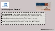 Amitriptyline tablets - Brown &amp; Burk (1)