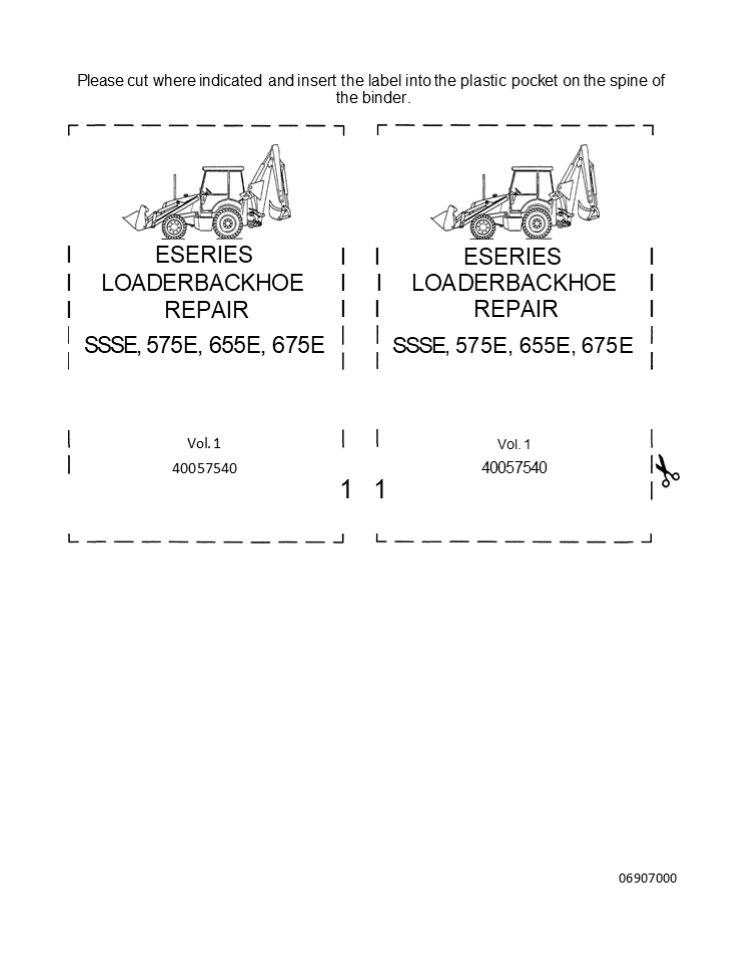 Ford 575E Loader Backhoe Service Repair Manual Instant Download