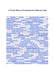 4 Proven Ways of Protecting the Software Code