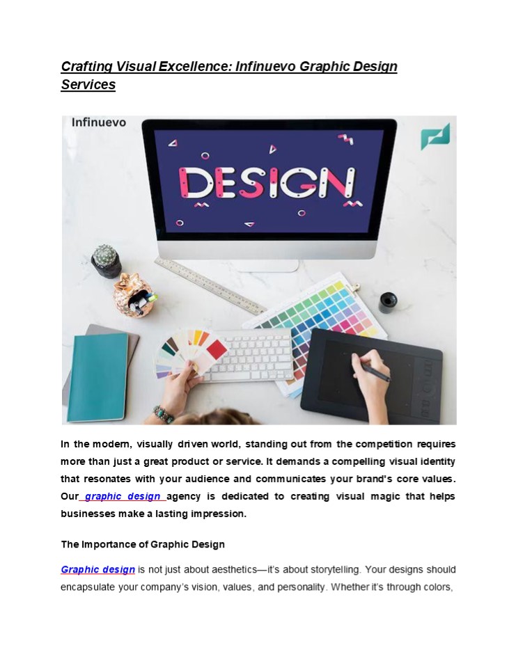 Crafting Visual Excellence: Infinuevo Graphic Design Services