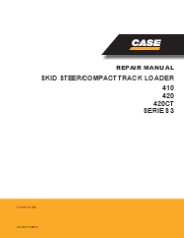 CASE 420 Skid Steer Service Repair Manual Instant Download