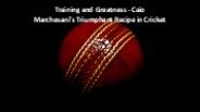 #Caio_Marchesani - Training as a Way to Self-improvement