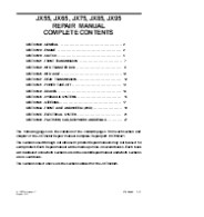 CASE IH JX95 Tractor Service Repair Manual Instant Download