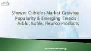 Shower Cubicles Market