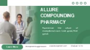 Custom Compounding Center: Personalized Medications