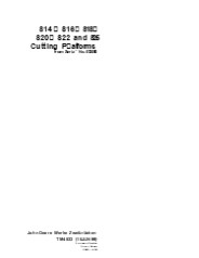 JOHN DEERE 814 CUTTING PLATFORM Service Repair Manual Instant Download (tm4533)