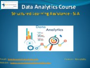 Data Analyst Training Course in Delhi, Google Certification, with Placement Guarantee