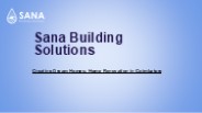 Home Renovation in Coimbatore - Sana Building Solution