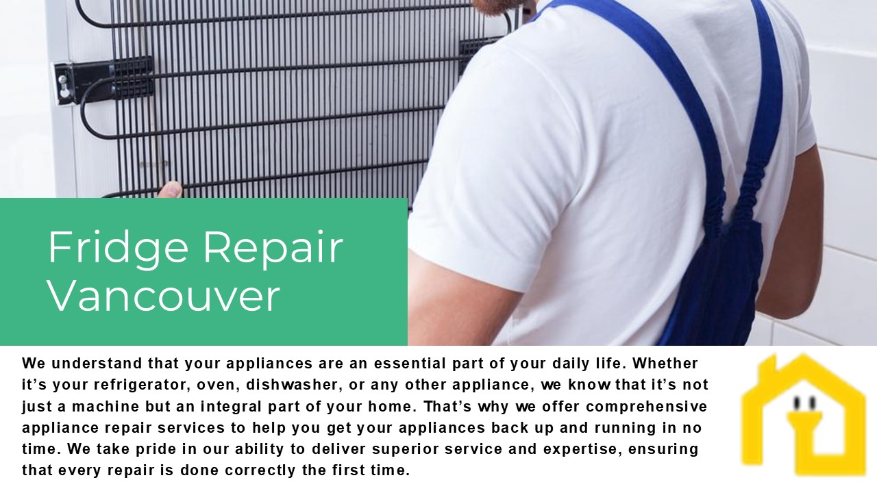 Fridge Repair Vancouver
