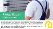 Fridge Repair Vancouver