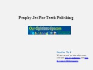 Prophy Jet For Teeth Polishing