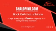 Book Delhi to Ludhiana Taxi