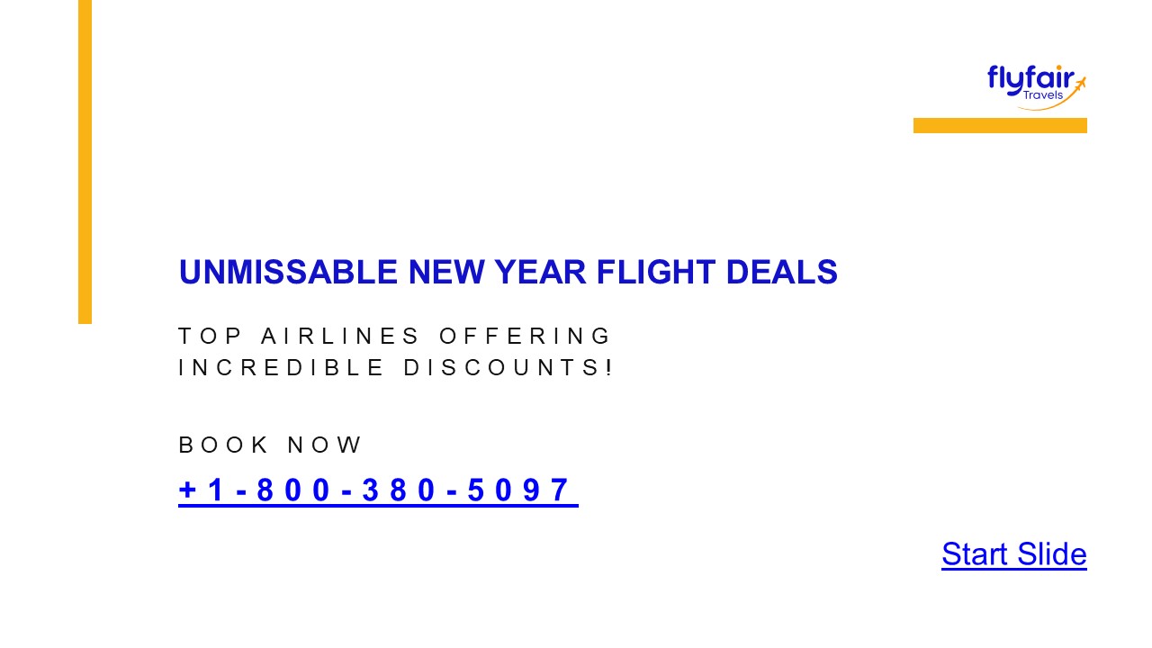 Unmissable New Year Flight Deals