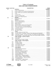 Case IH 6500 Windrower Service Repair Manual Instant Download