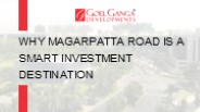 Why Magarpatta Road is a Smart Investment Destination