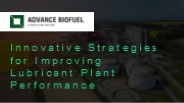 Innovative Strategies for Improving Lubricant Plant Performance